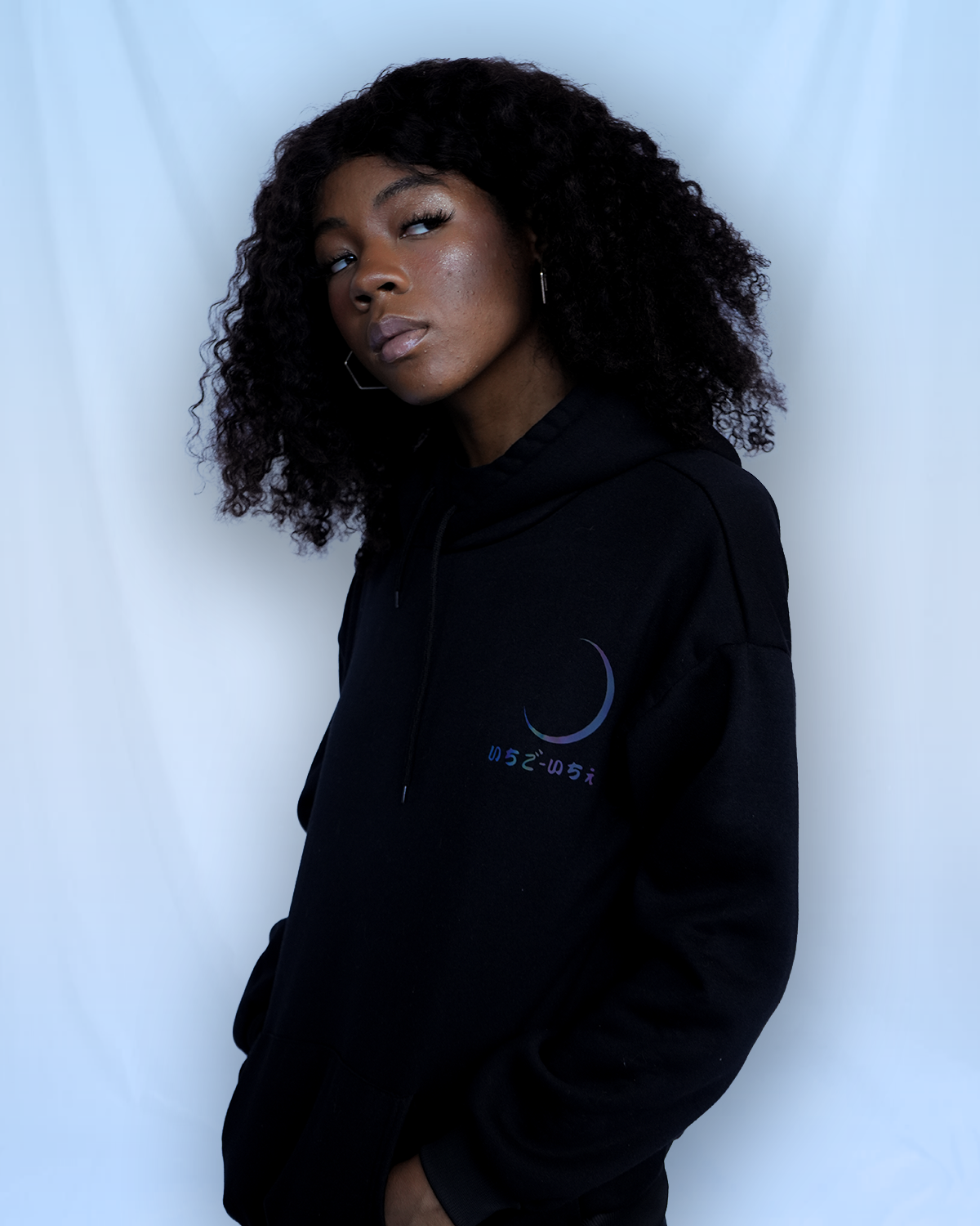 Reflective sailor moon hoodie hot sale