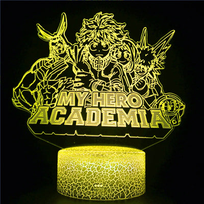 My Hero Academia Color Changing Night Light