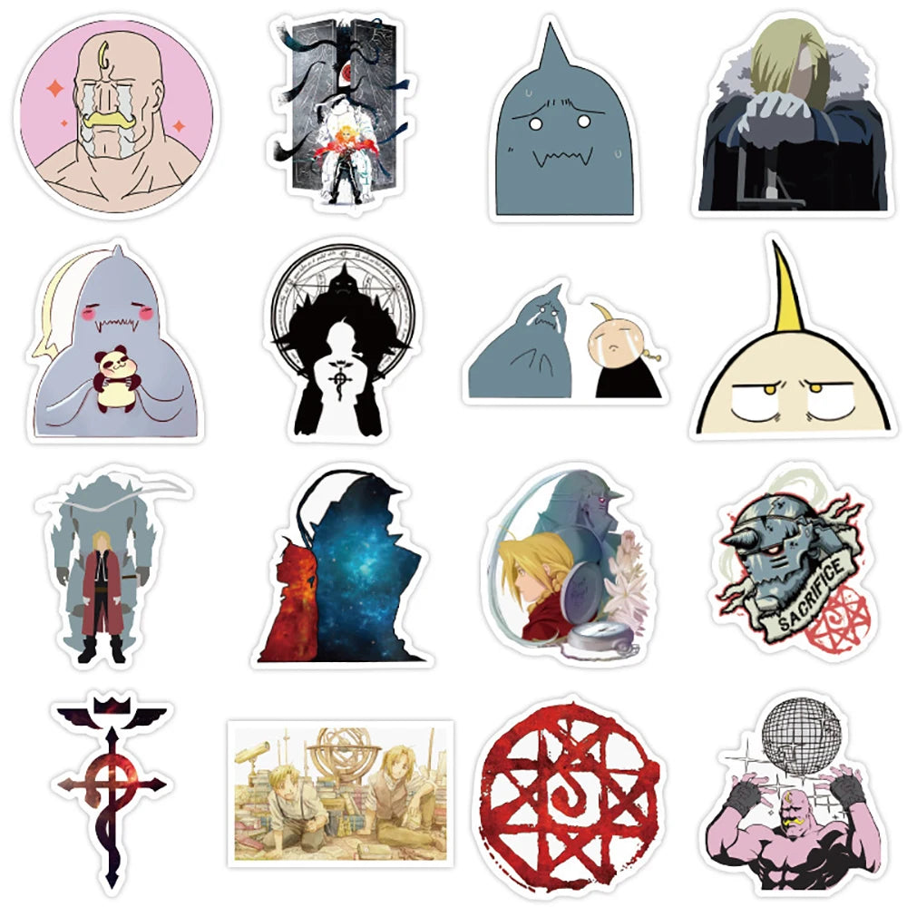 Fullmetal Alchemist Stickers (10/30/50PCS)