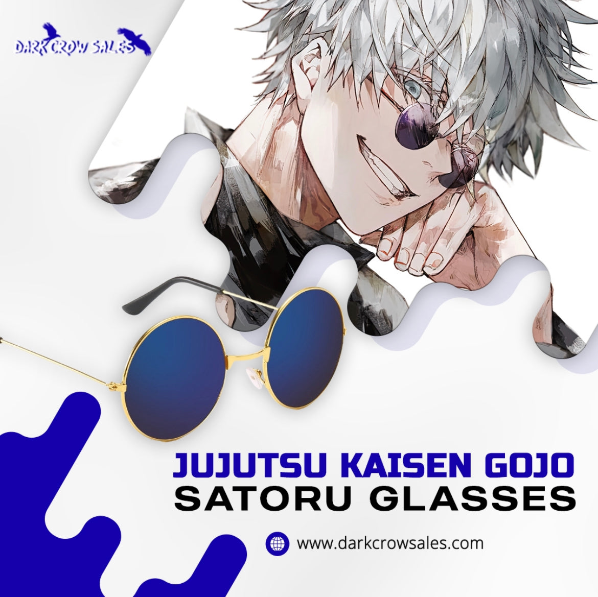 Jujutsu Kaisen Gojo Satoru Glasses