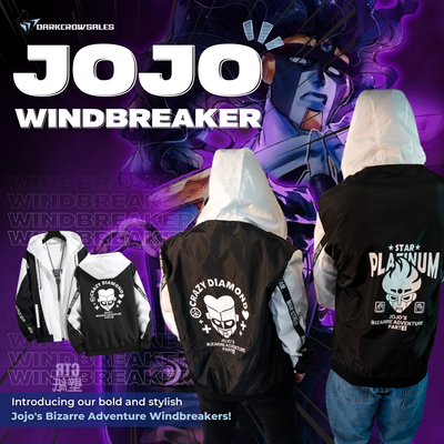 Jojo's Bizarre Adventure Windbreakers