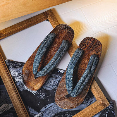 Japanese Herringbone Slippers