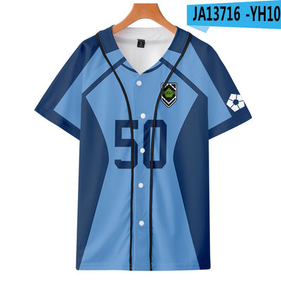 Blue Lock Baseball Jerseys