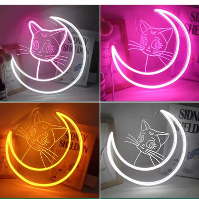 Sailor Moon Luna LED light