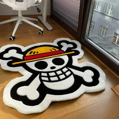 One Piece Straw Hat Rug