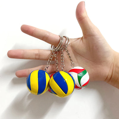 Haikyuu Leather Volleyball Keychain