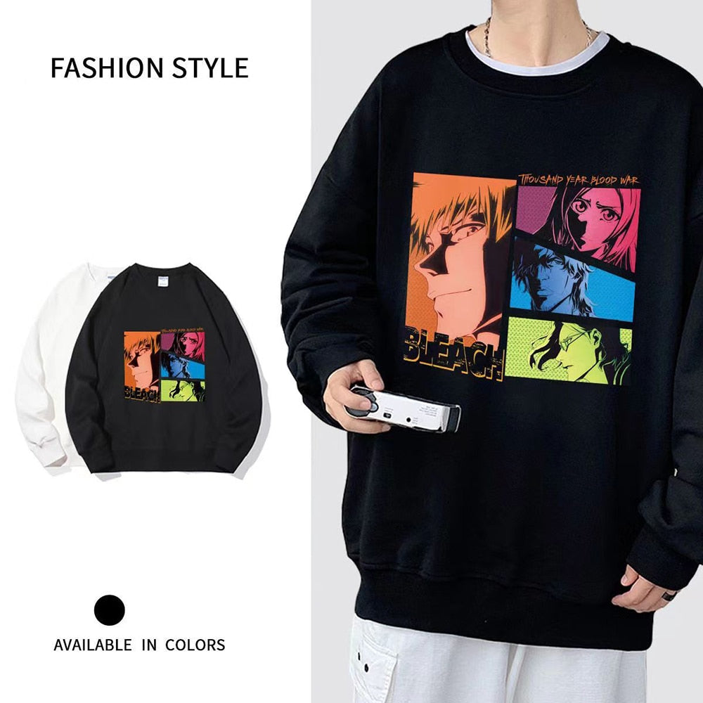 Bleach Colorful Sweatshirts