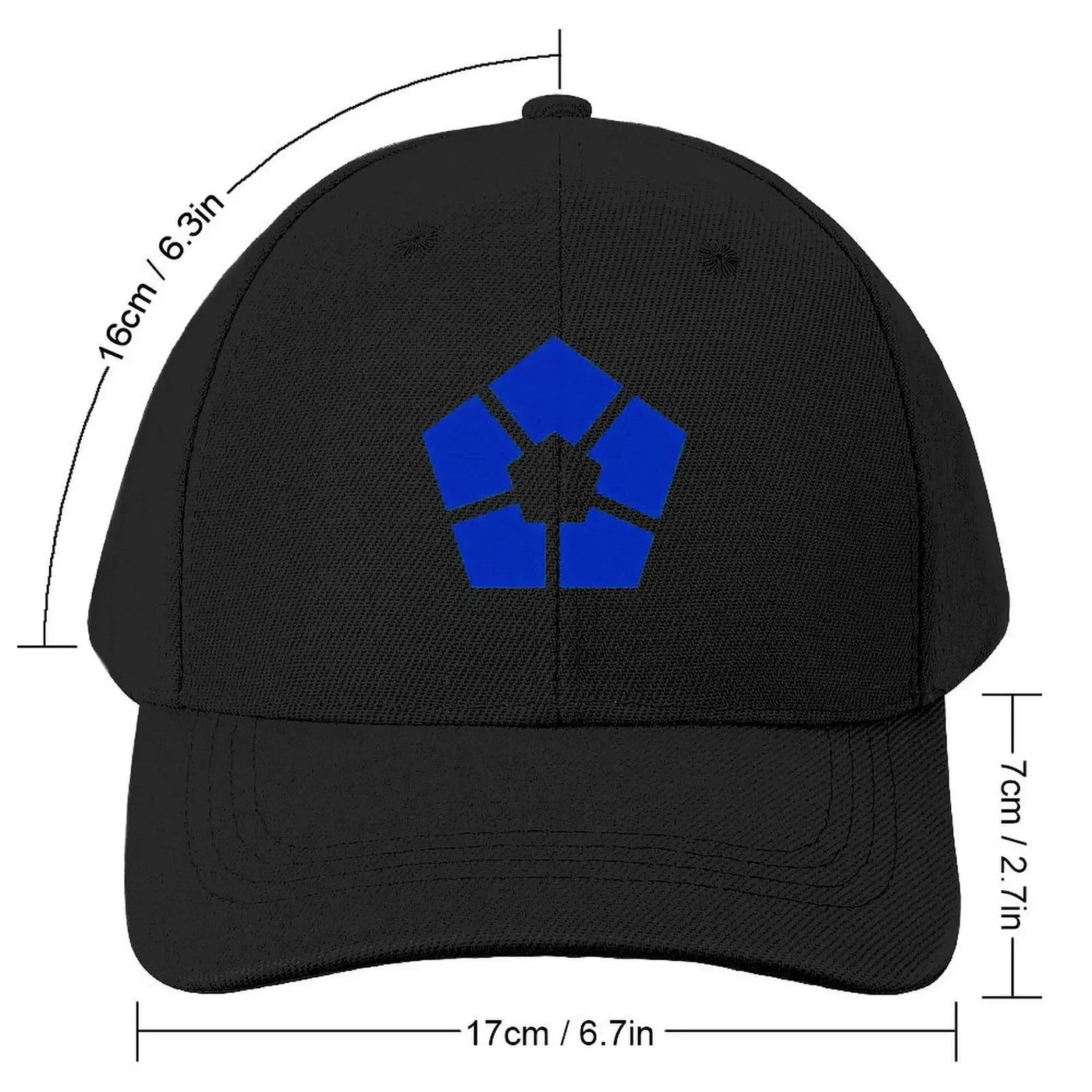 Blue Lock Logo Baseball Caps