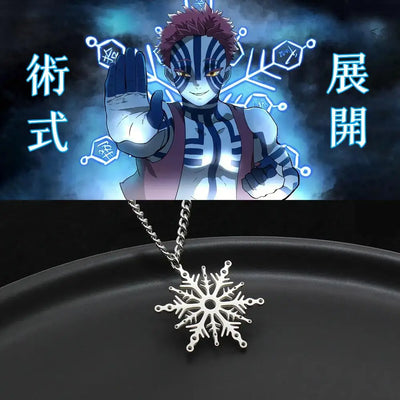 Demon Slayer Akaza Symbol Necklace