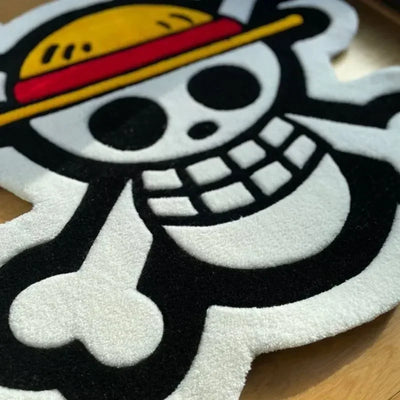 One Piece Straw Hat Rug