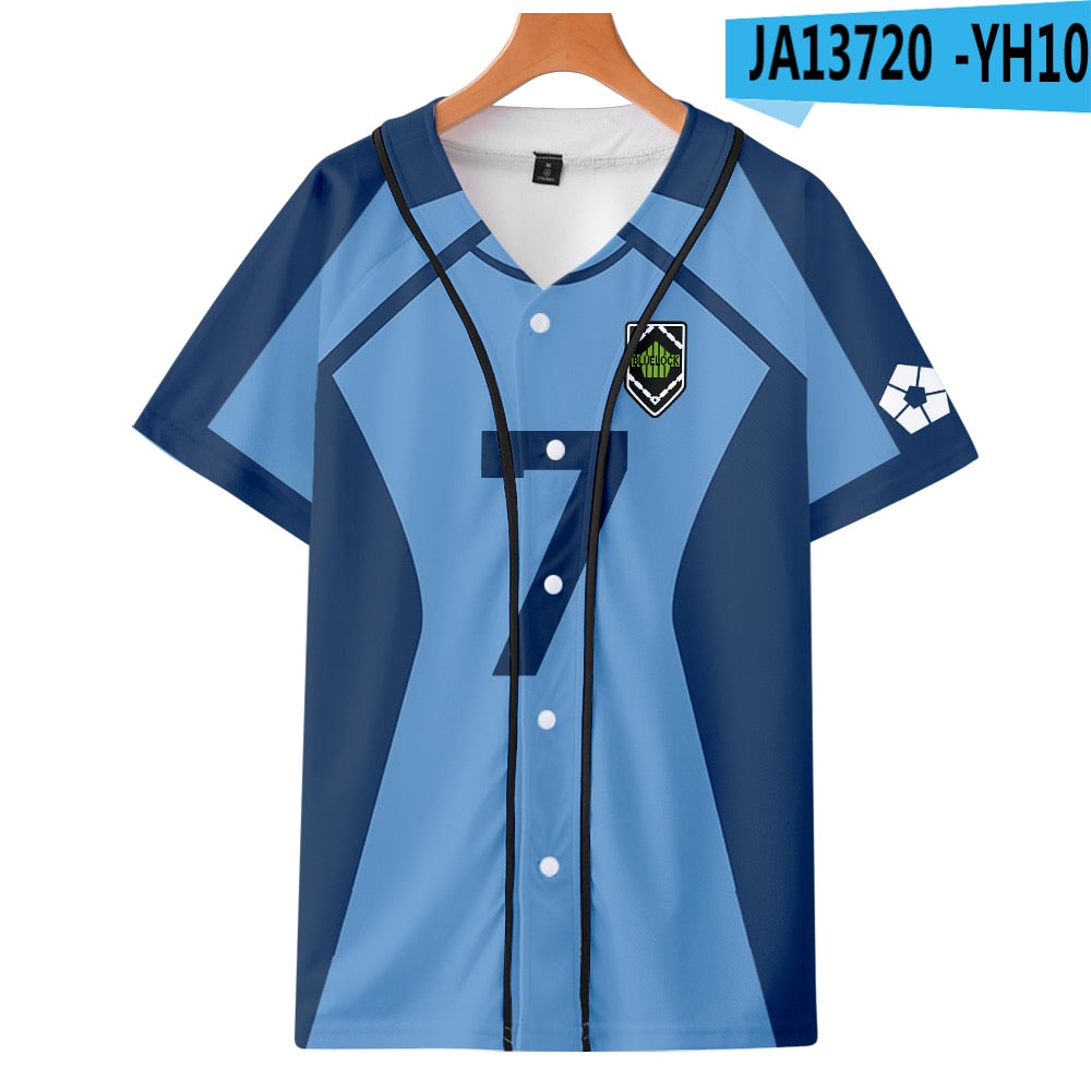 Blue Lock Baseball Jerseys