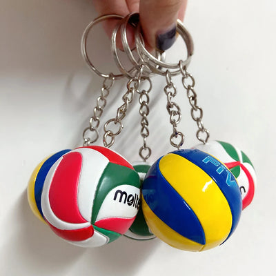 Haikyuu Leather Volleyball Keychain