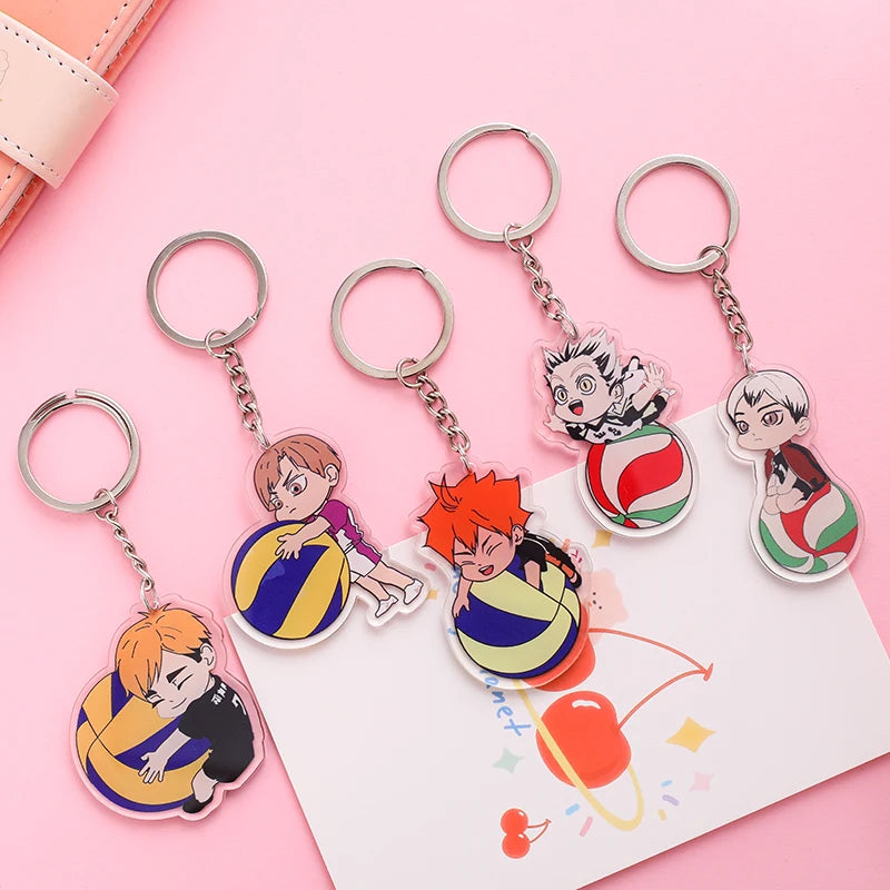 Haikyuu Volleyball Keychains