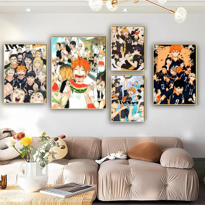 Haikyuu Self-Adhesive Posters