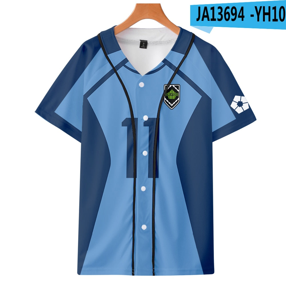 Blue Lock Baseball Jerseys