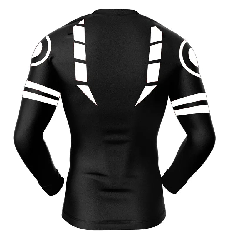 Jujutsu Kaisen Sukuna Long Sleeve Compression Shirt