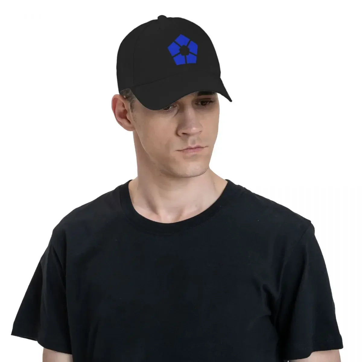 Blue Lock Logo Baseball Caps