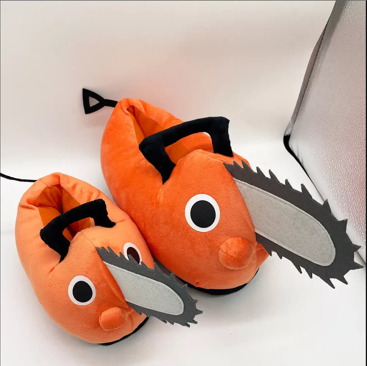 Chainsaw Man Pochita Plush Slippers