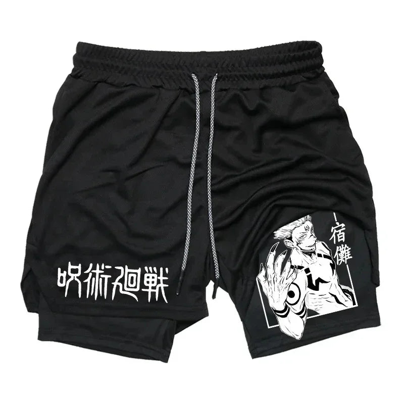 Jujutsu Kaisen Gym Shorts