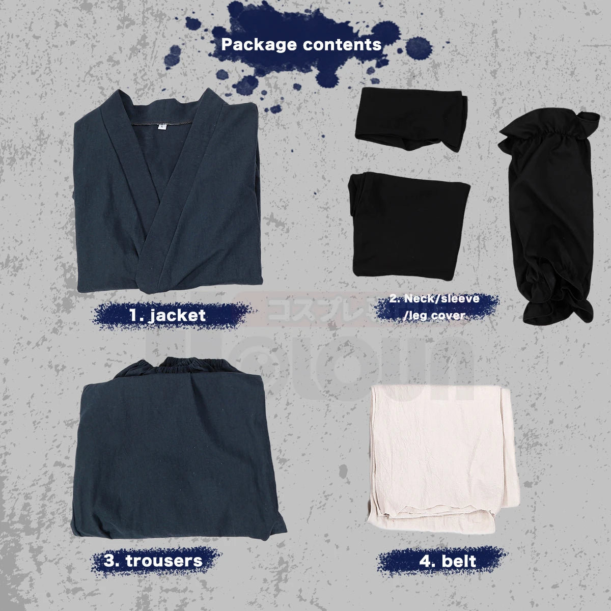 Hell's Paradise Gabimaru Costume