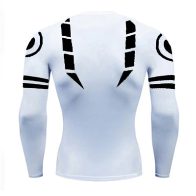 Jujutsu Kaisen Sukuna Long Sleeve Compression Shirt