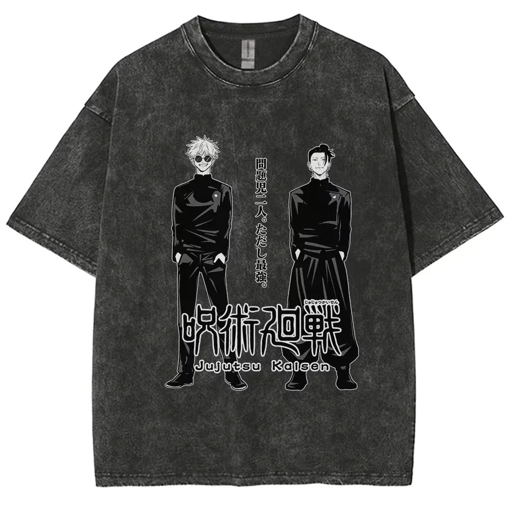Jujutsu Kaisen Oversized Washed T-Shirt