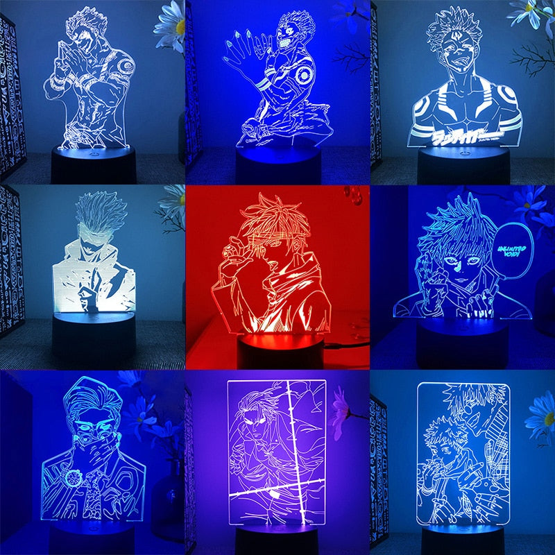 Jujutsu Kaisen Night Light (Color Changing!)