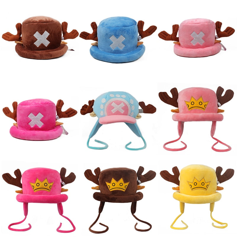 One Piece Tony Chopper Plush Hats