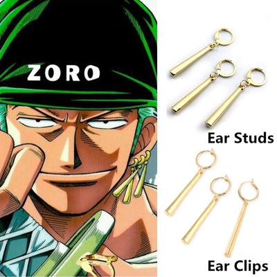 One Piece Roronoa Zoro Earrings