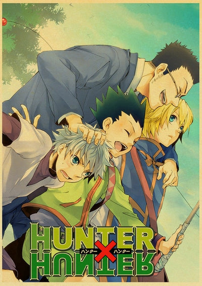 Hunter x Hunter poster I created using art from the Manga :) (OC) :  r/HunterXHunter