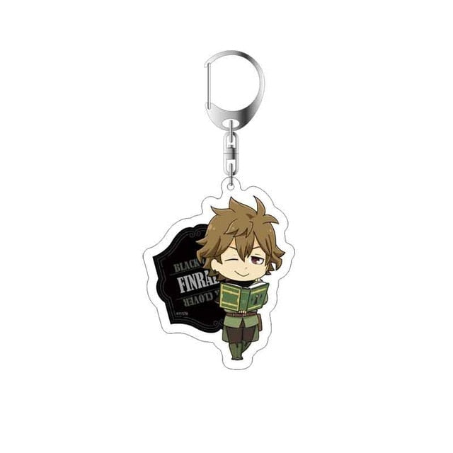 Black Clover Keychains