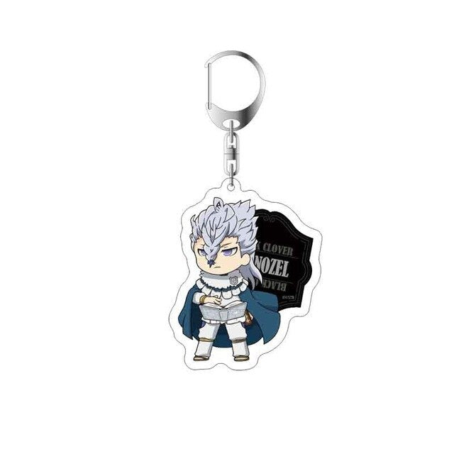 Black Clover Keychains