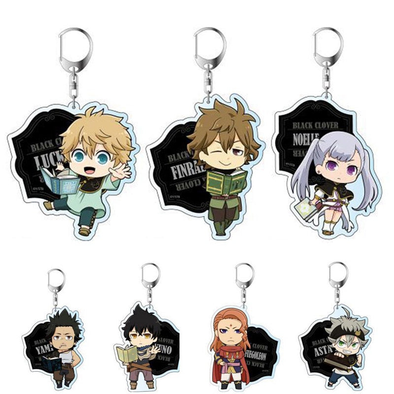 Black Clover Keychains