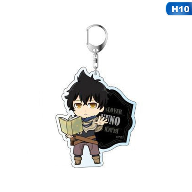 Black Clover Keychains