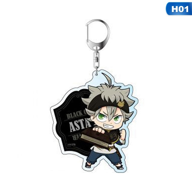 Black Clover Keychains